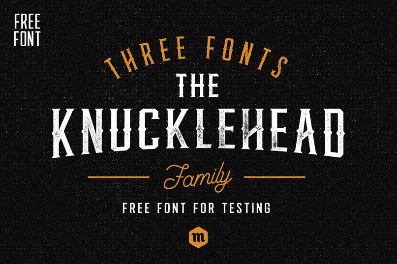 Download Knucklehead font (typeface)
